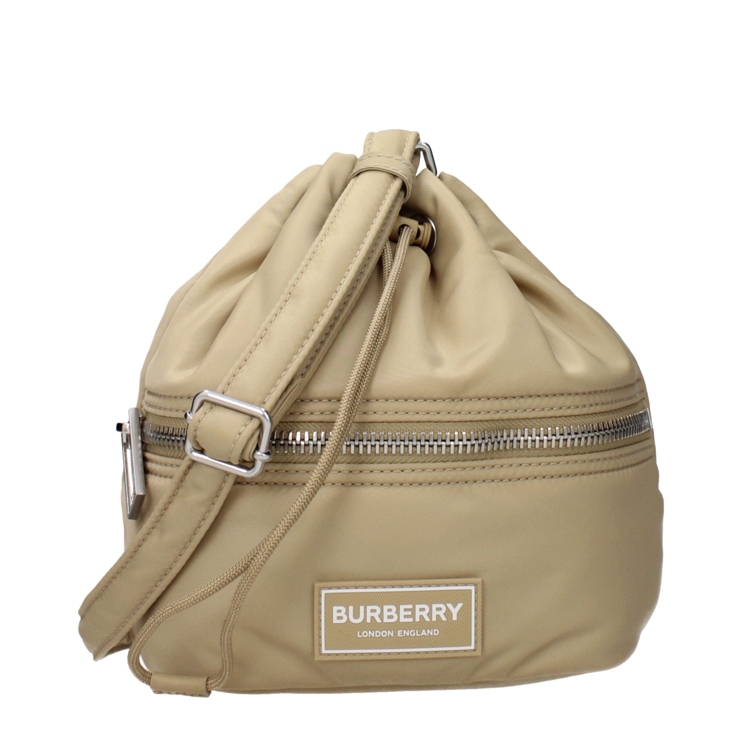 Burberry Beige Nylon Crossbody Bag Burberry