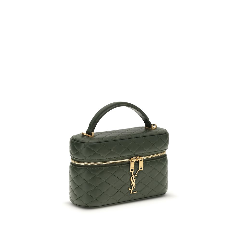 Saint Laurent Green Calf Leather Bos Taurus Handbag Saint Laurent