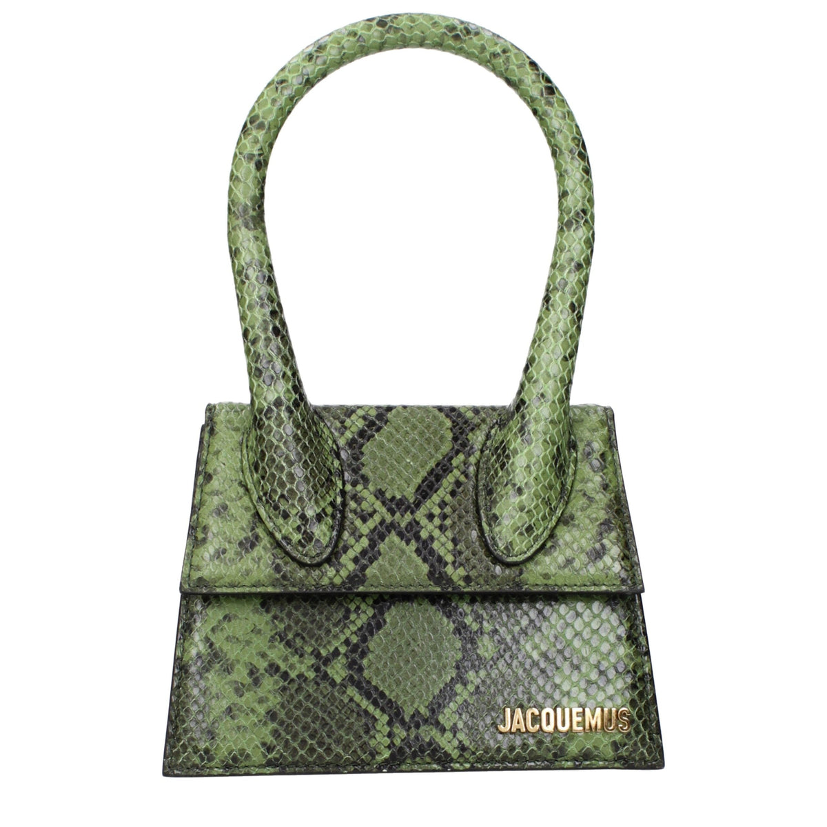 Jacquemus Green Leather Handbag Jacquemus