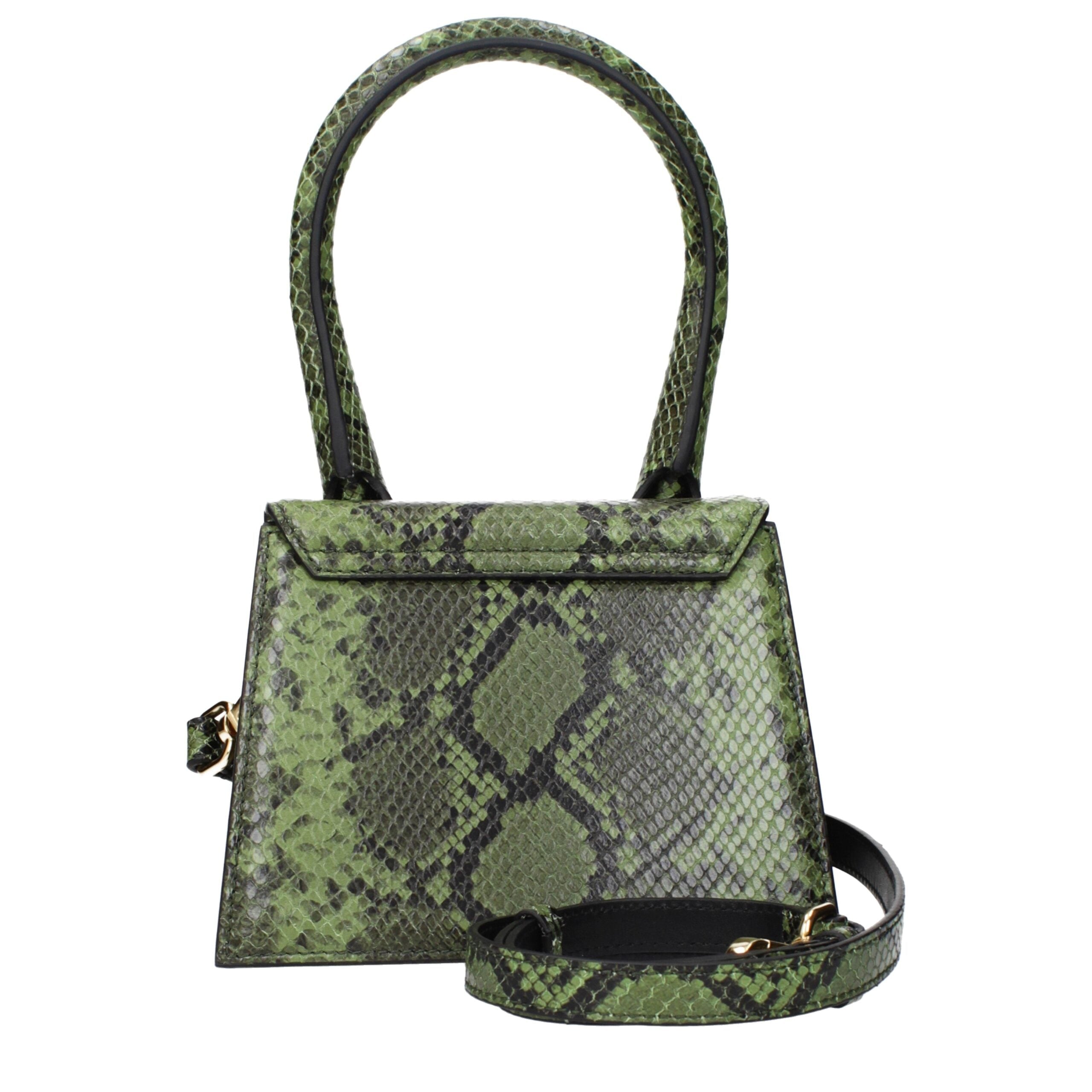 Jacquemus Green Leather Handbag Jacquemus