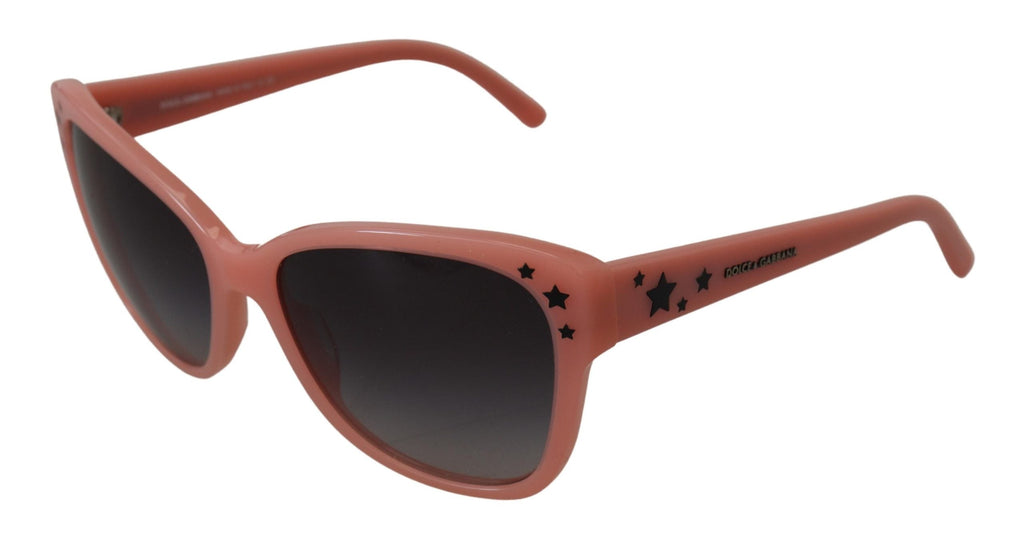 Dolce & Gabbana Pink Acetate Frame Stars Embellishment DG4124 Sunglasses Dolce & Gabbana