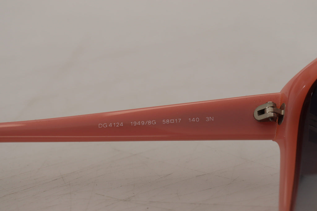 Dolce & Gabbana Pink Acetate Frame Stars Embellishment DG4124 Sunglasses Dolce & Gabbana