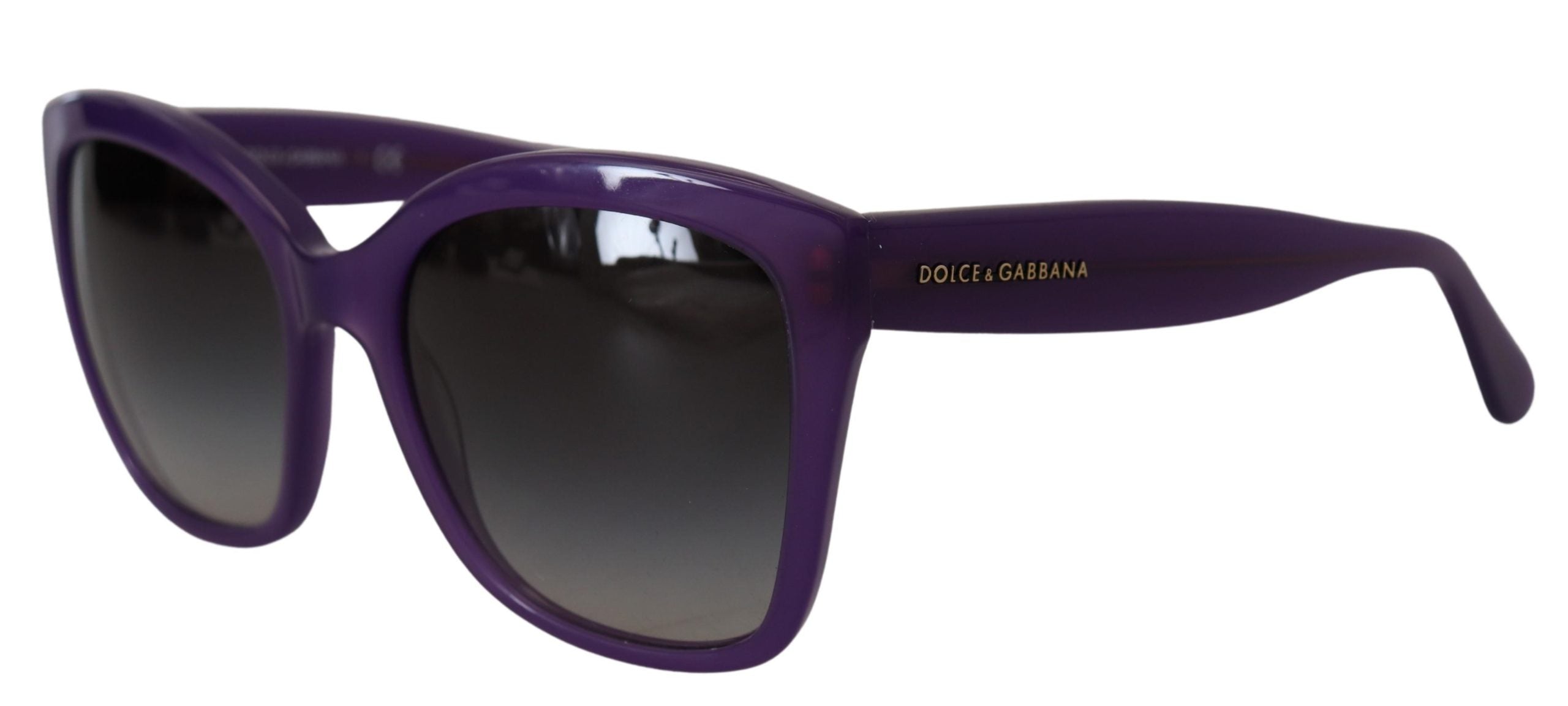 Dolce & Gabbana Purple Acetate Square Full Rim DG4240 Sunglasses Dolce & Gabbana