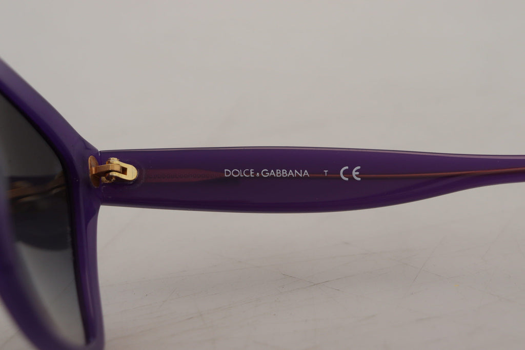 Dolce & Gabbana Purple Acetate Square Full Rim DG4240 Sunglasses Dolce & Gabbana