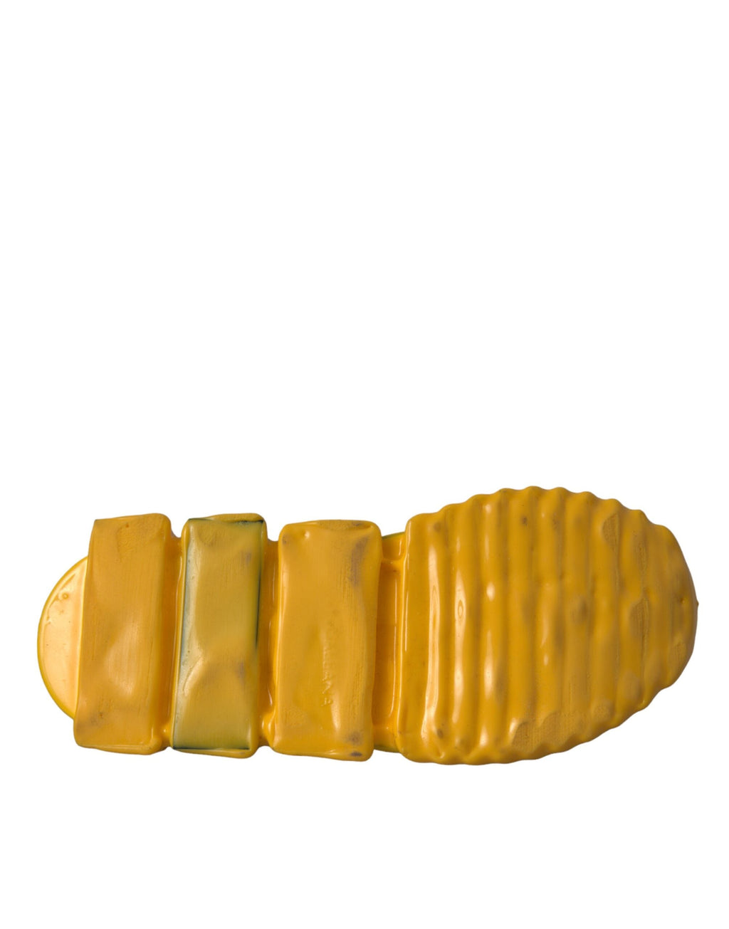 Dolce & Gabbana Yellow Sorrento Slip On Sneakers Women Shoes Dolce & Gabbana