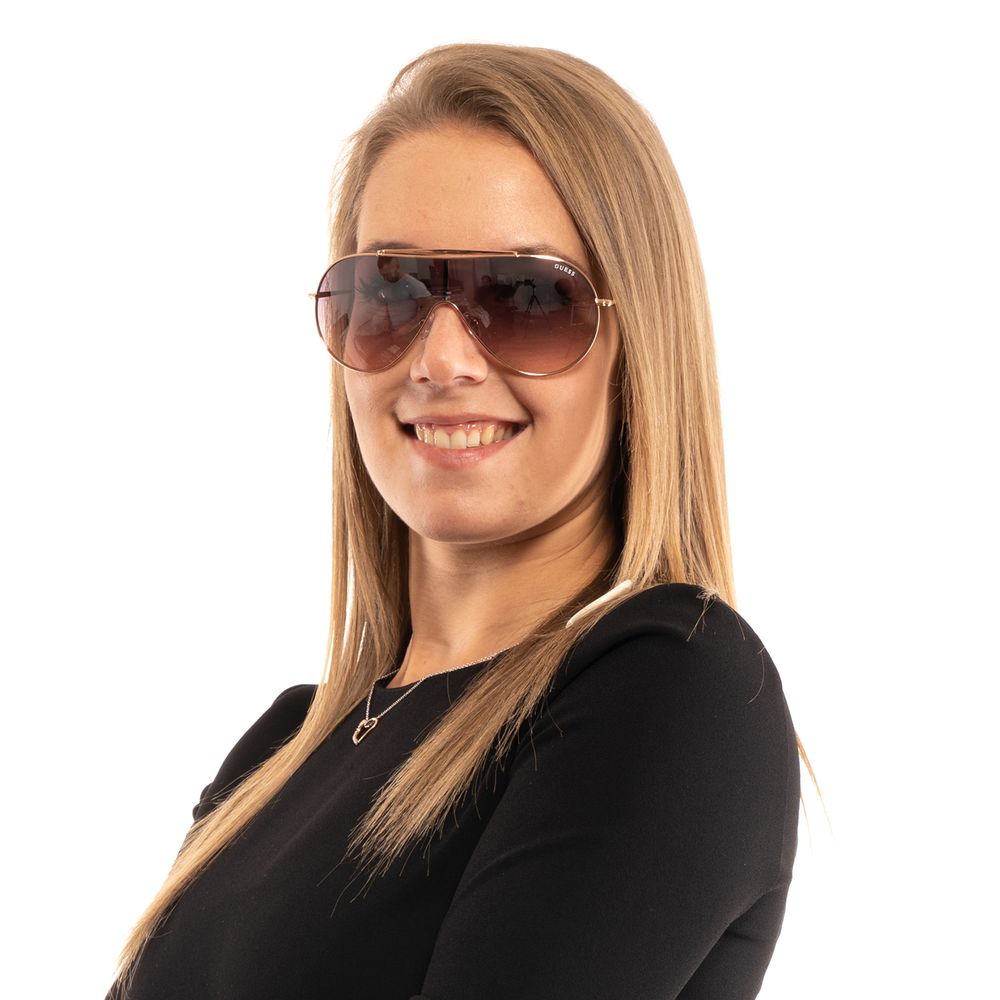 Guess Rose Gold Women Sunglass Guess