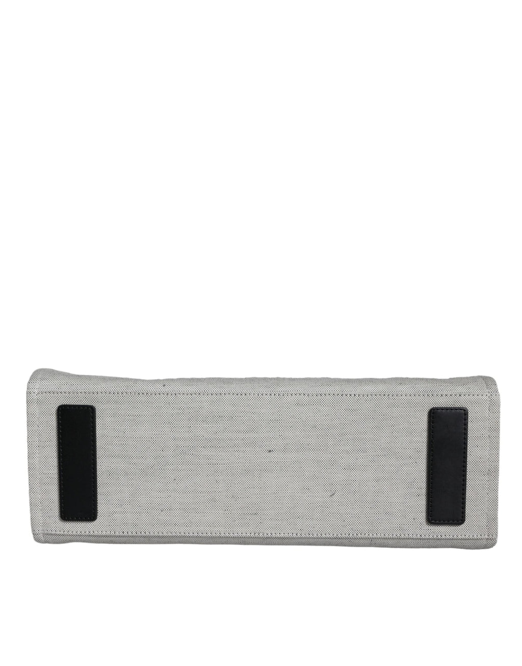 Versace White Top Handle Canvas Leather Logo Crossbody Tote Bag Versace