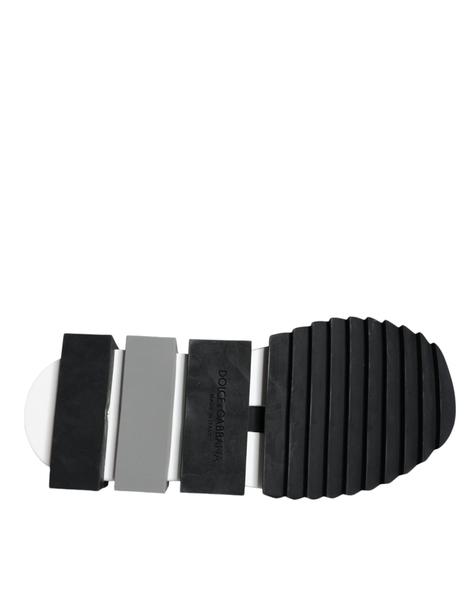 Dolce & Gabbana Black White Sorrento Low Top Sneakers Shoes Dolce & Gabbana