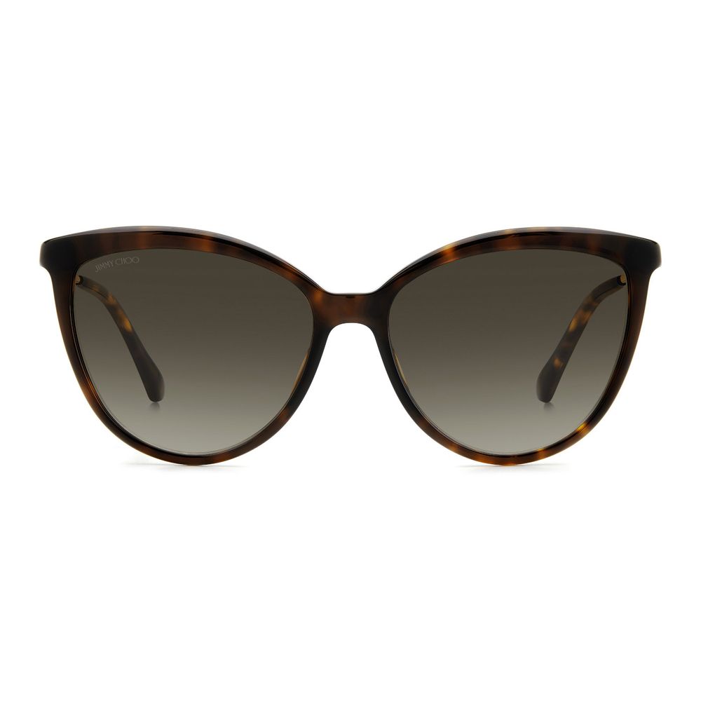 Jimmy Choo Brown Metal Sunglasses Jimmy Choo