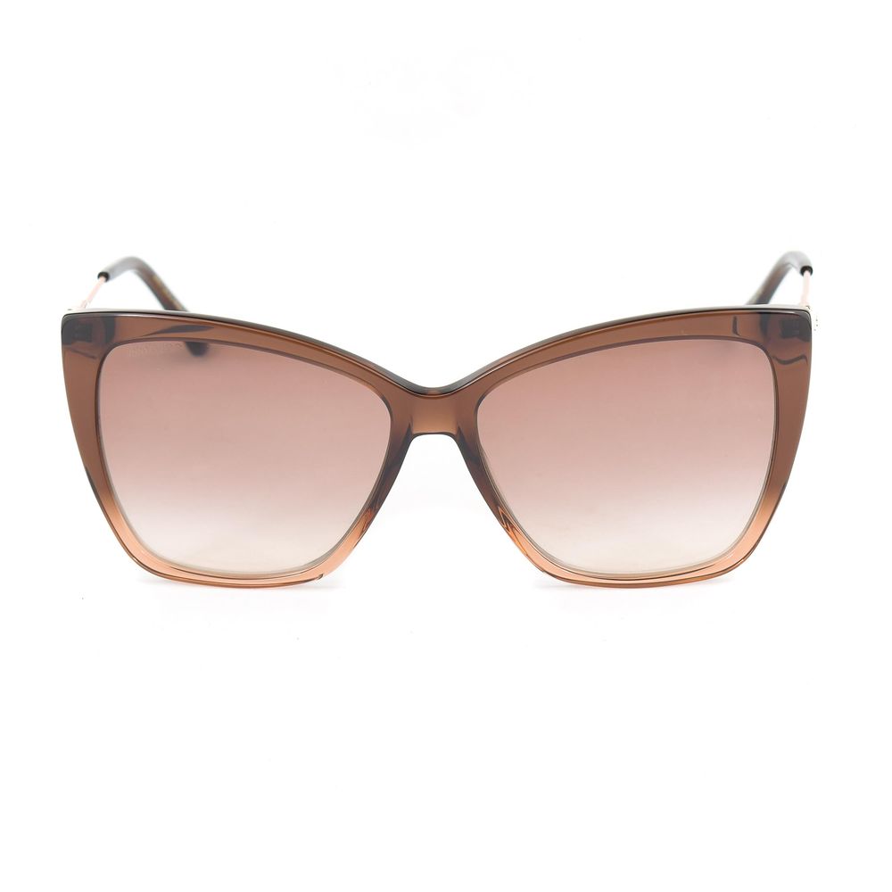 Jimmy Choo Brown Metal Sunglasses Jimmy Choo