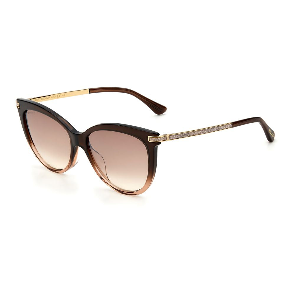 Jimmy Choo Brown Acetate Sunglasses Jimmy Choo