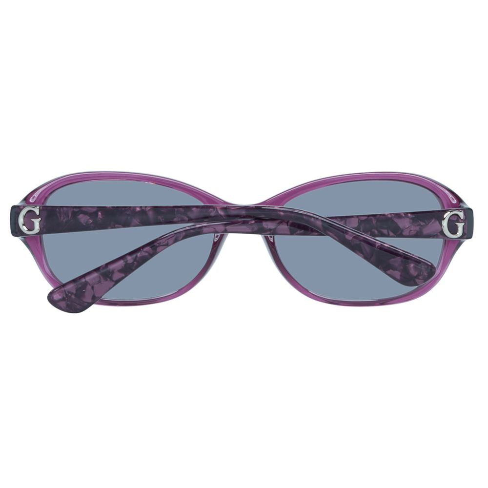 Guess Purple Acetate Sunglasses Guess