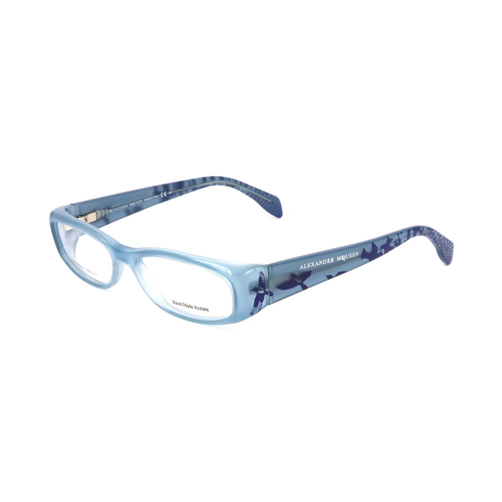 Alexander McQueen Blue Acetate Frames Alexander McQueen