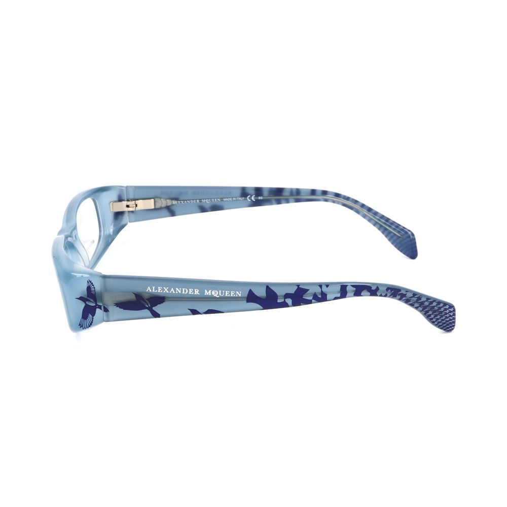 Alexander McQueen Blue Acetate Frames Alexander McQueen