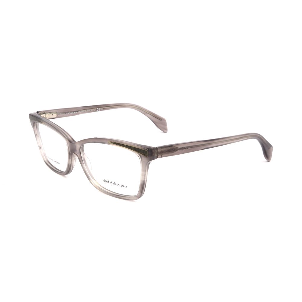 Alexander McQueen Gray Acetate Frames Alexander McQueen