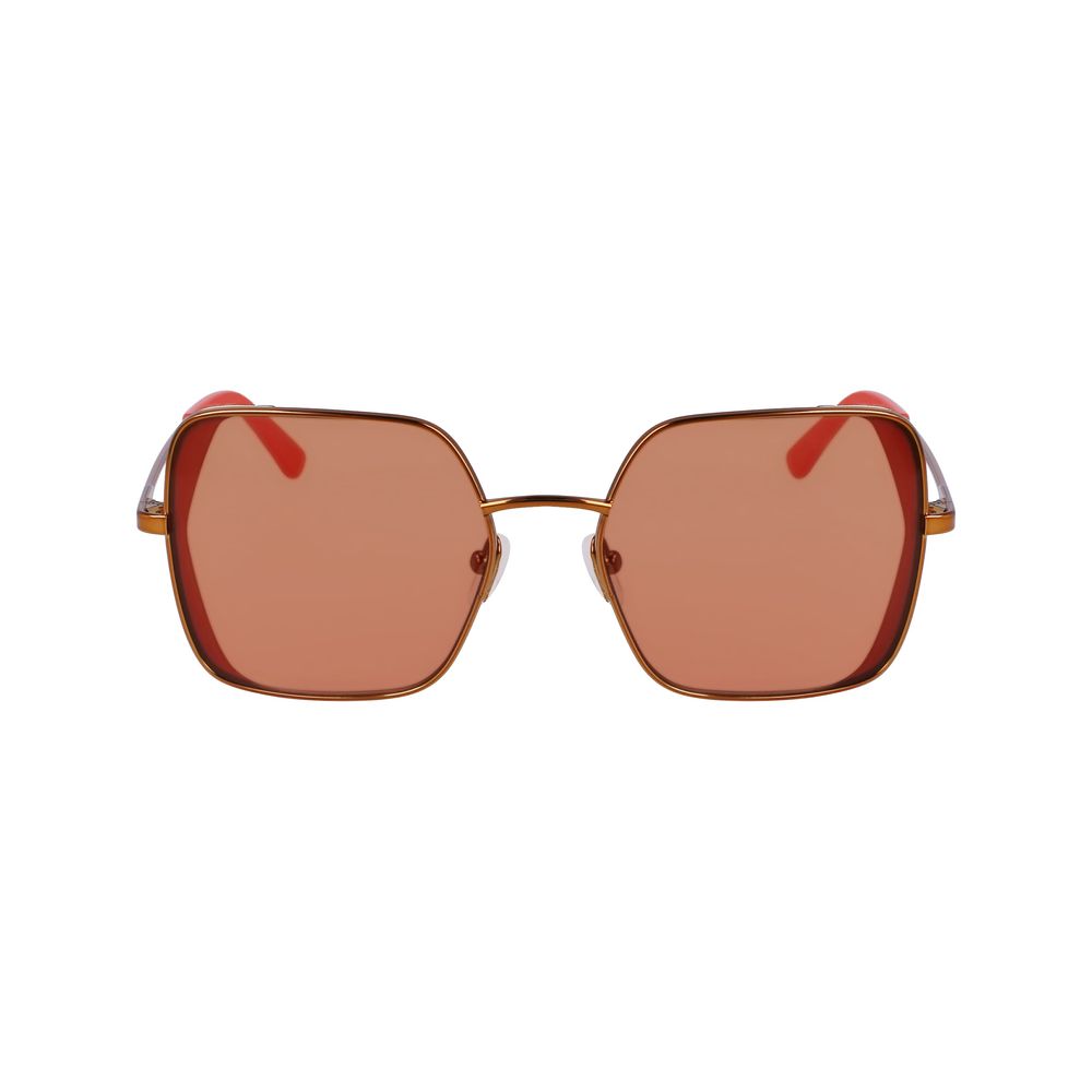 Karl Lagerfeld Orange Metal Sunglasses Karl Lagerfeld