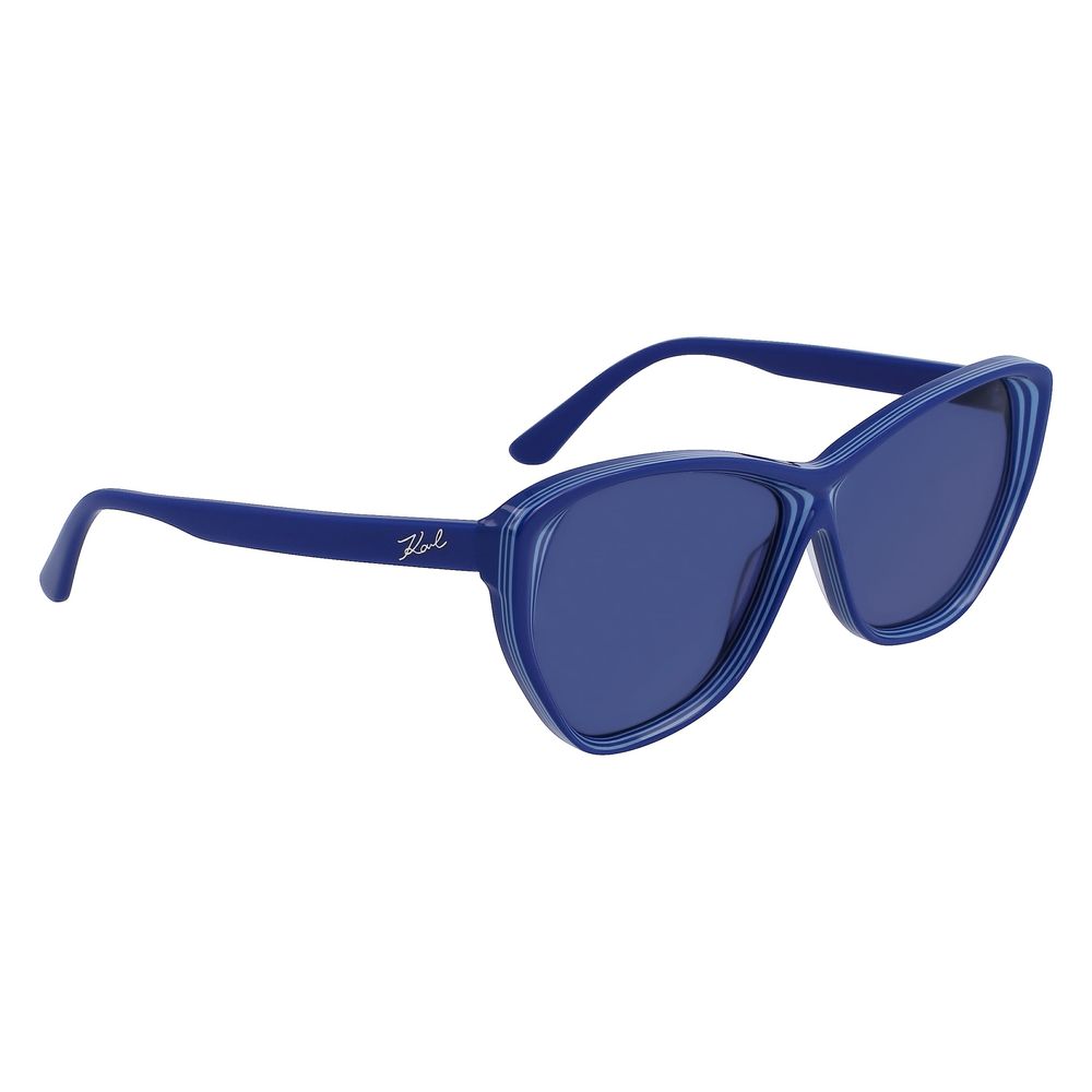 Karl Lagerfeld Blue Acetate Sunglasses Karl Lagerfeld