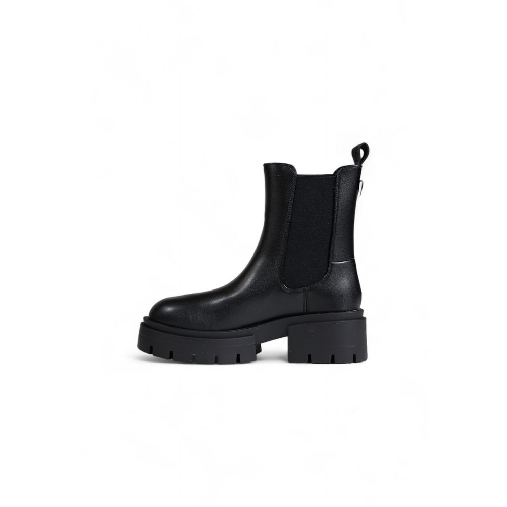 Guess Black Polyethylene Ankle Boots Guess