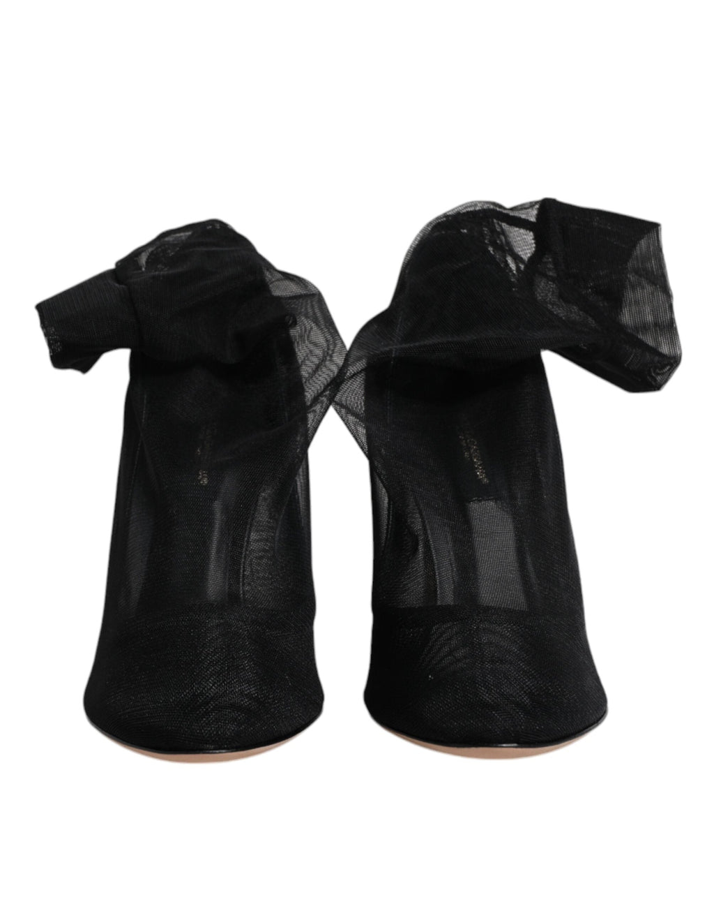 Dolce & Gabbana Black Nylon Mesh Sock Style Boots Shoes Dolce & Gabbana