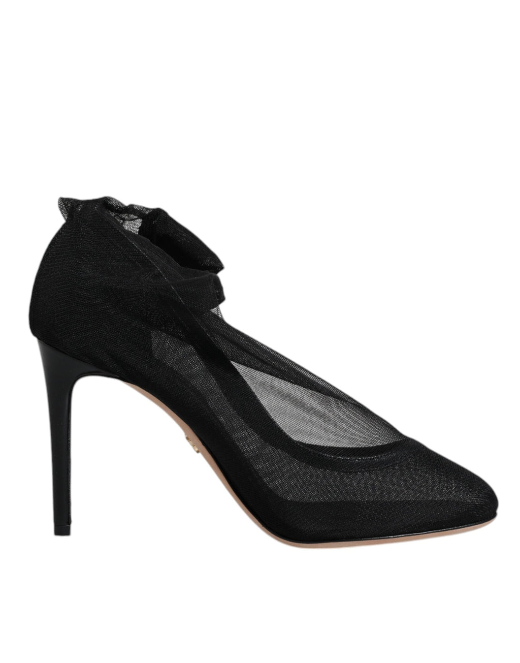 Dolce & Gabbana Black Nylon Mesh Sock Style Boots Shoes Dolce & Gabbana