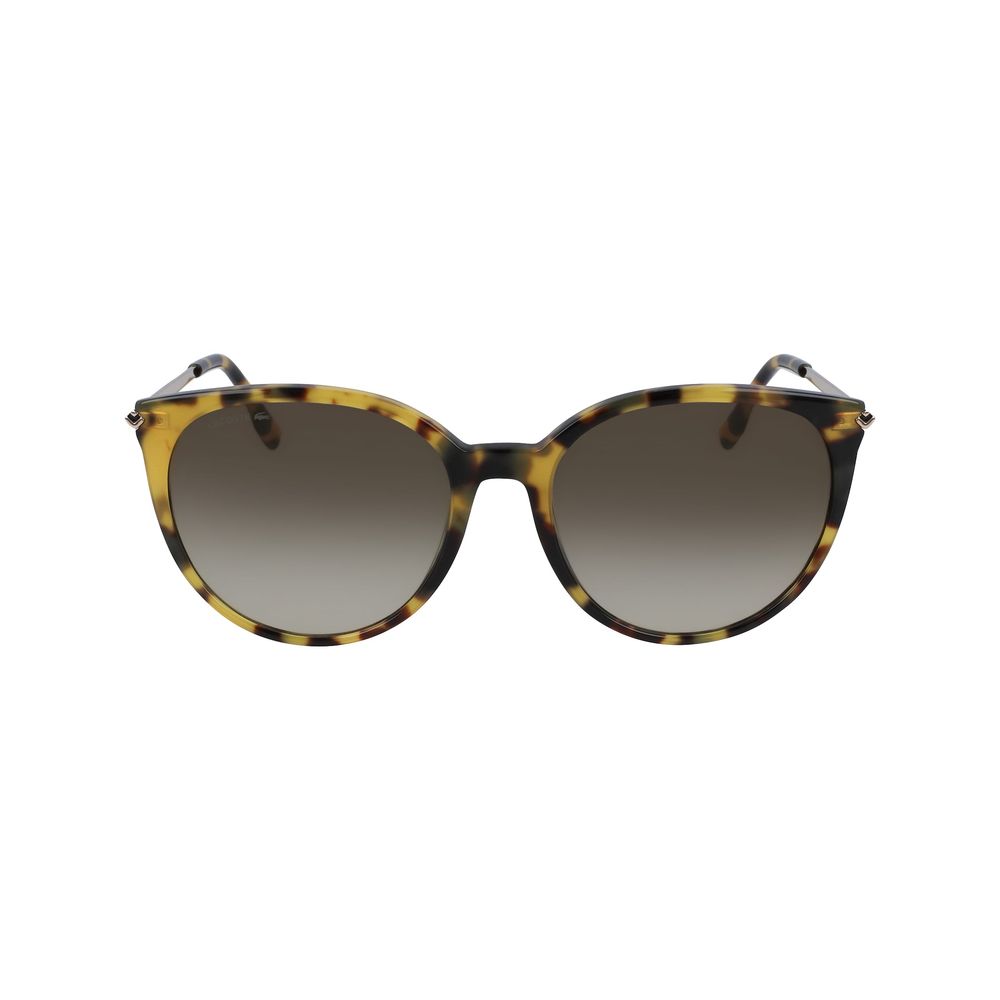 Lacoste Brown Metal Sunglasses Lacoste