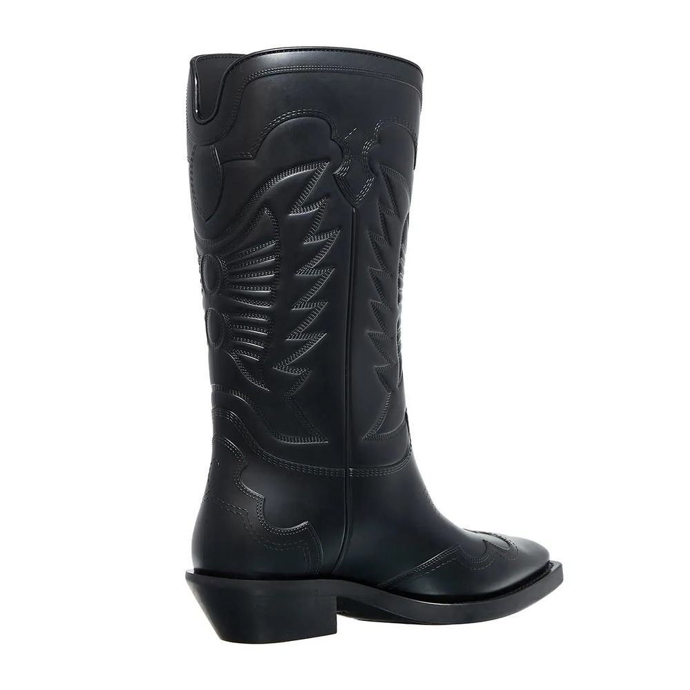 Dior Black Leather Boot Dior