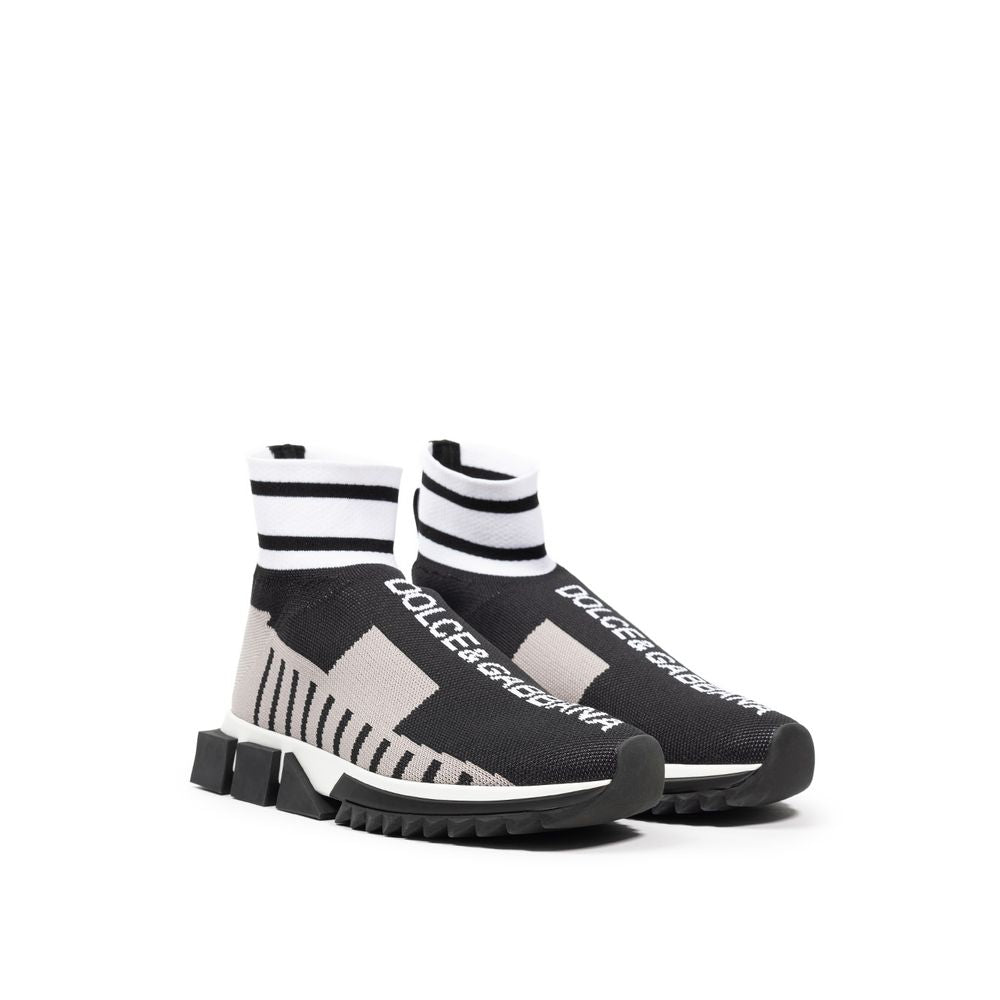 Dolce & Gabbana Black Fabric Sneaker Dolce & Gabbana