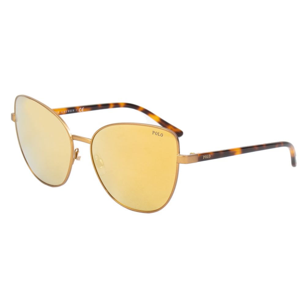 Polo Ralph Lauren Brown Metal Sunglasses Polo Ralph Lauren
