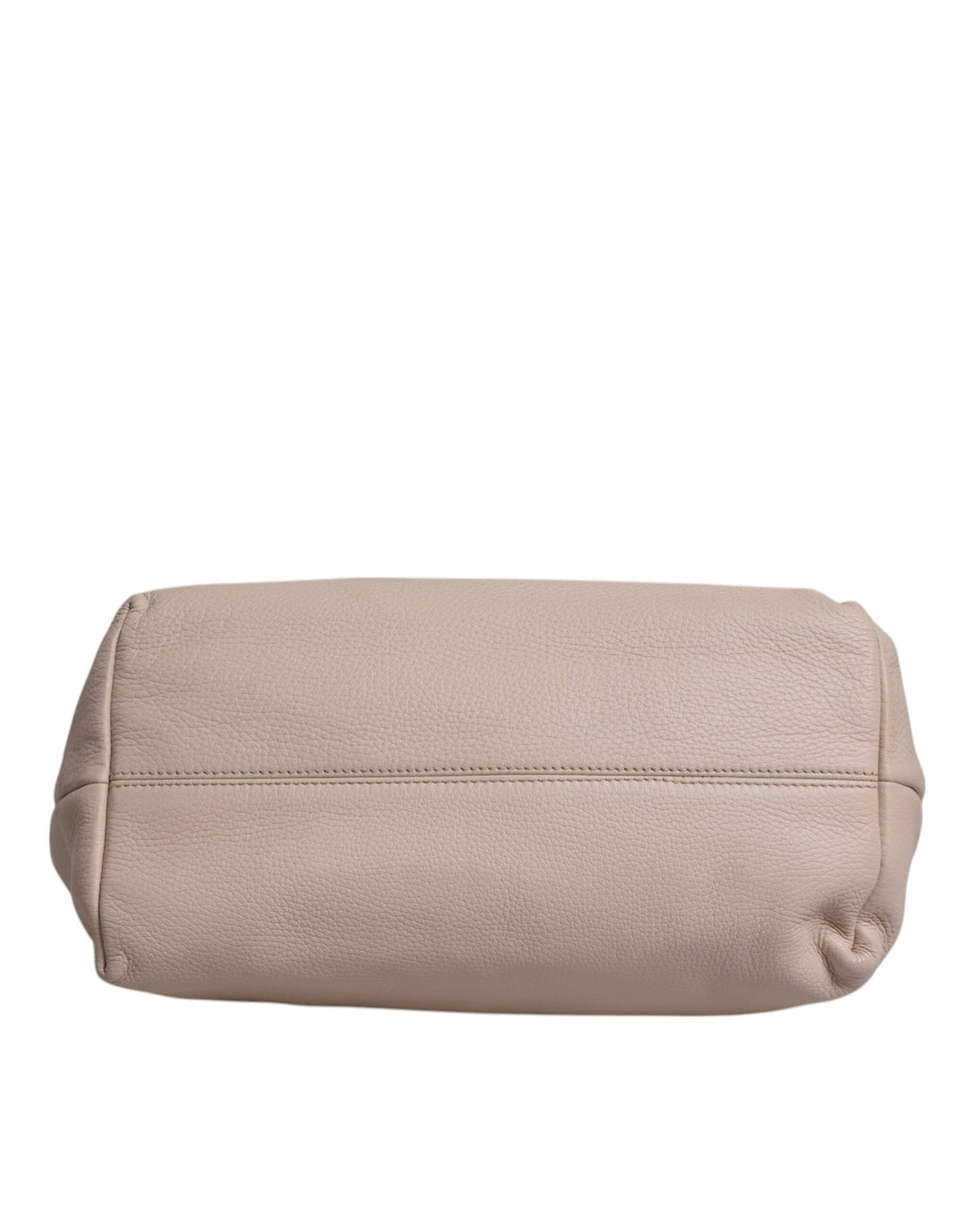 Dolce & Gabbana Light Pink Deer Leather Logo Plaque Tote Top Handle Bag Dolce & Gabbana