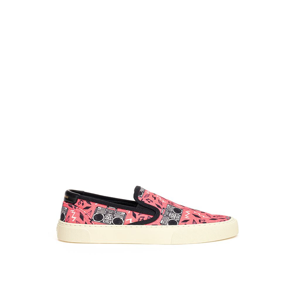 Saint Laurent Pink Cotton Sneaker Saint Laurent