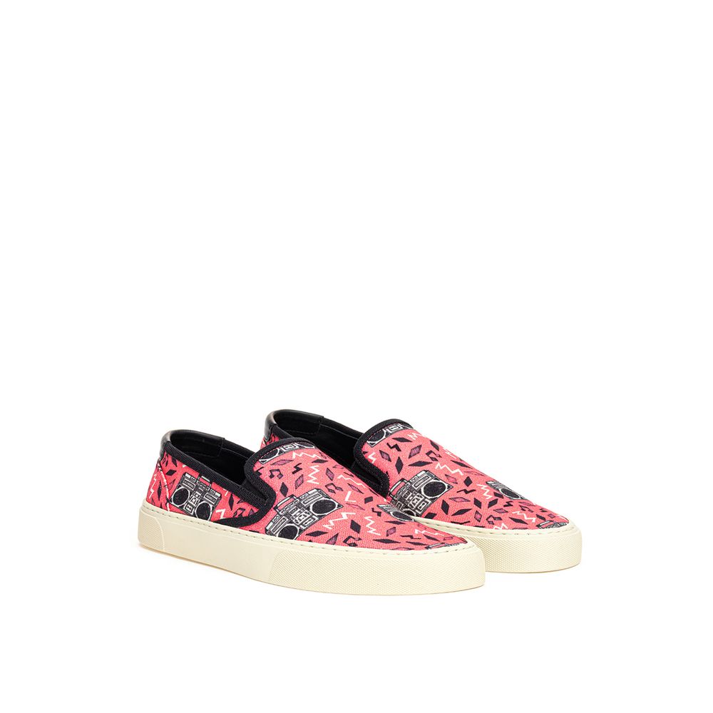 Saint Laurent Pink Cotton Sneaker Saint Laurent