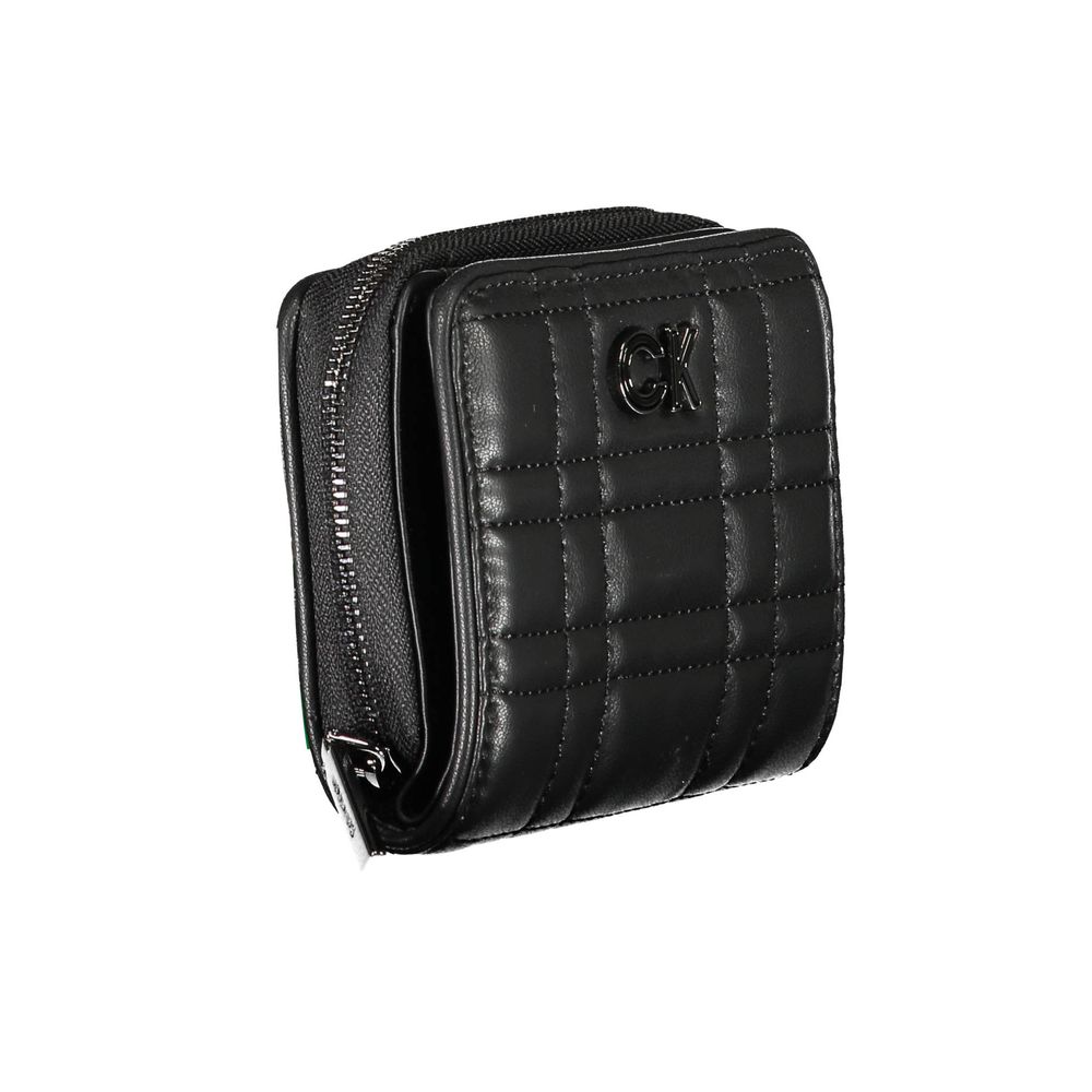Calvin Klein Black Polyester Women Wallet Calvin Klein