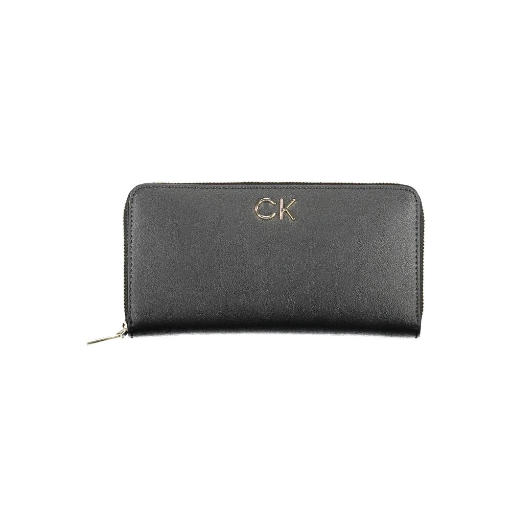 Calvin Klein Black Polyethylene Women Wallet Calvin Klein