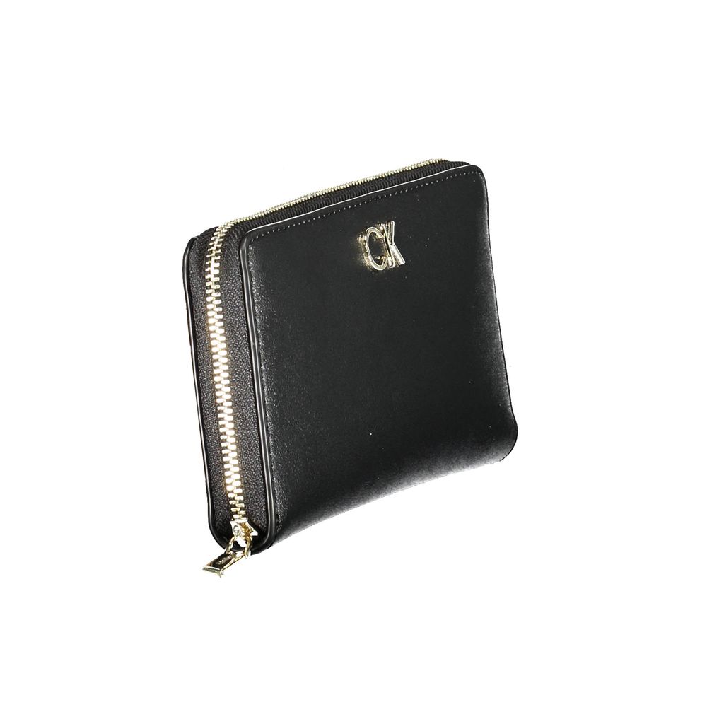 Calvin Klein Black Polyethylene Women Wallet Calvin Klein