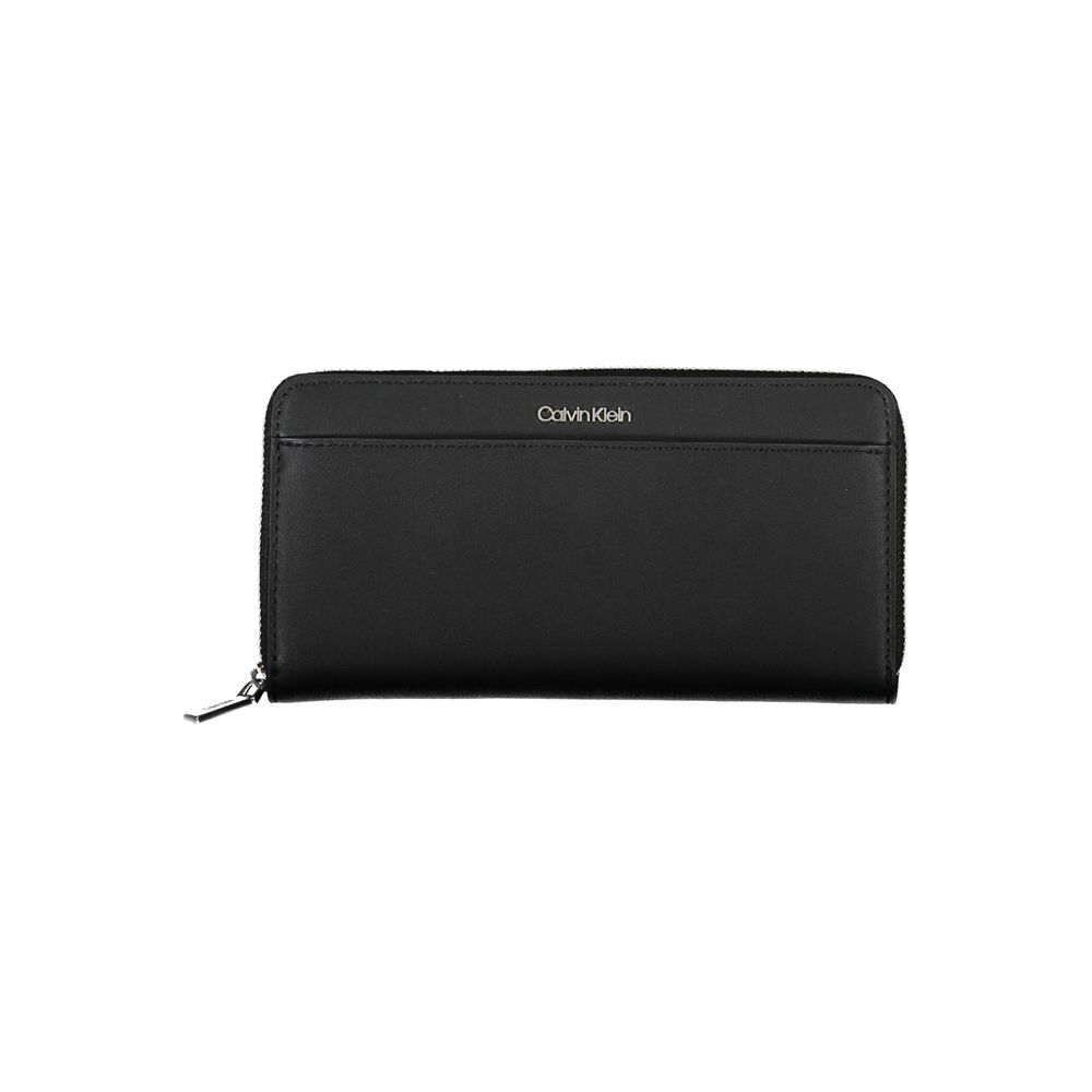 Calvin Klein Black Polyethylene Women Wallet Calvin Klein