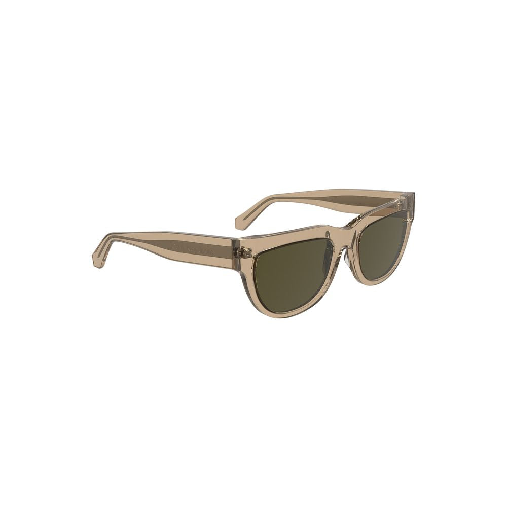 Calvin Klein Brown Acetate Women Sunglasses Calvin Klein