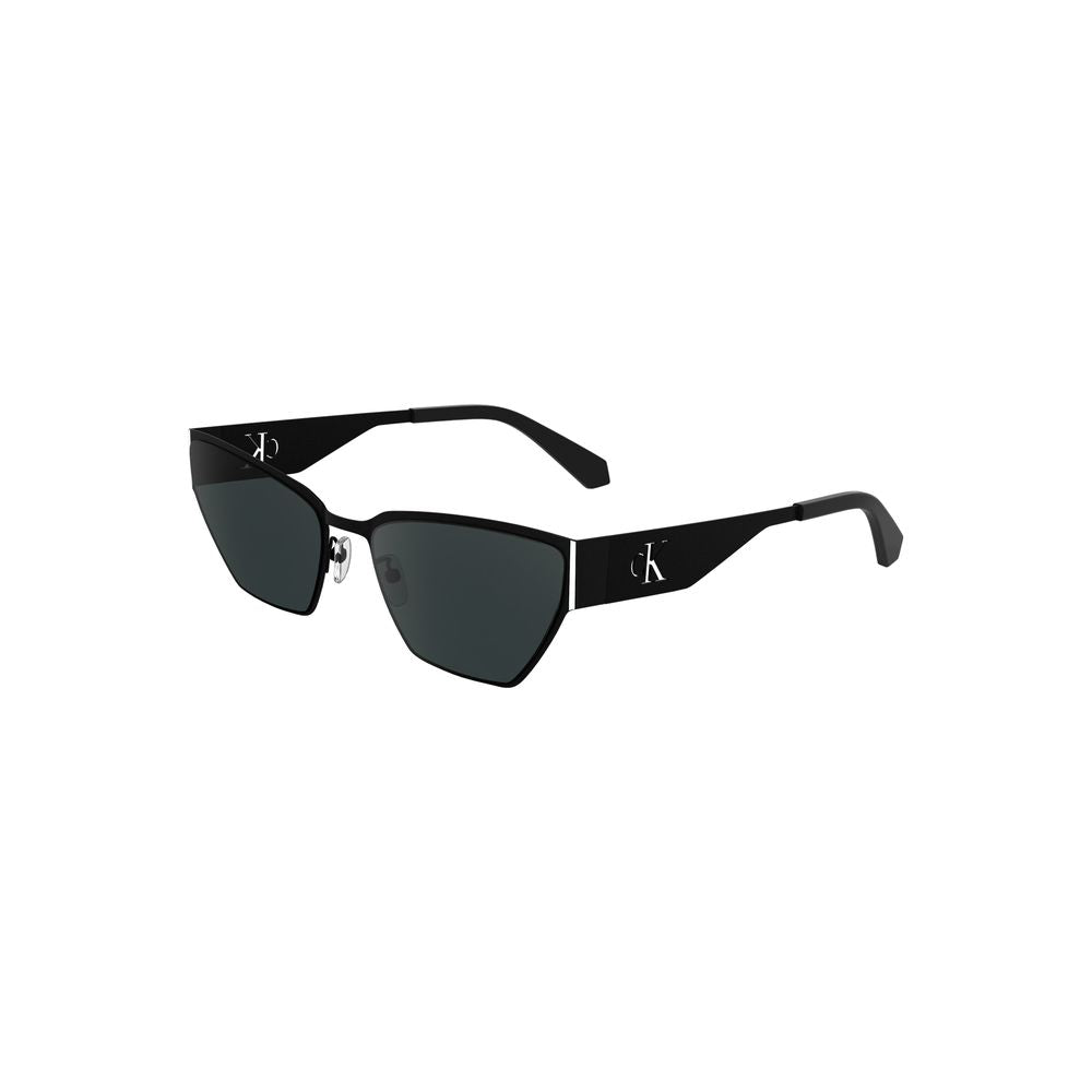 Calvin Klein Black Metal Women Sunglasses Calvin Klein