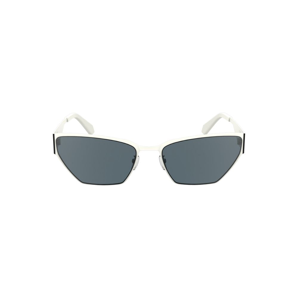 Calvin Klein White Metal Women Sunglass Calvin Klein