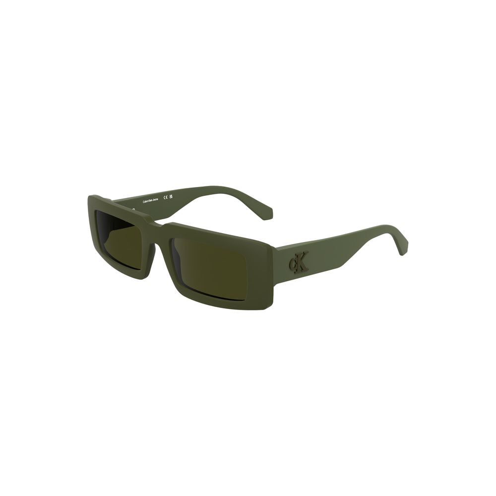 Calvin Klein Green Bio-Based Fabric Women Sunglasses Calvin Klein