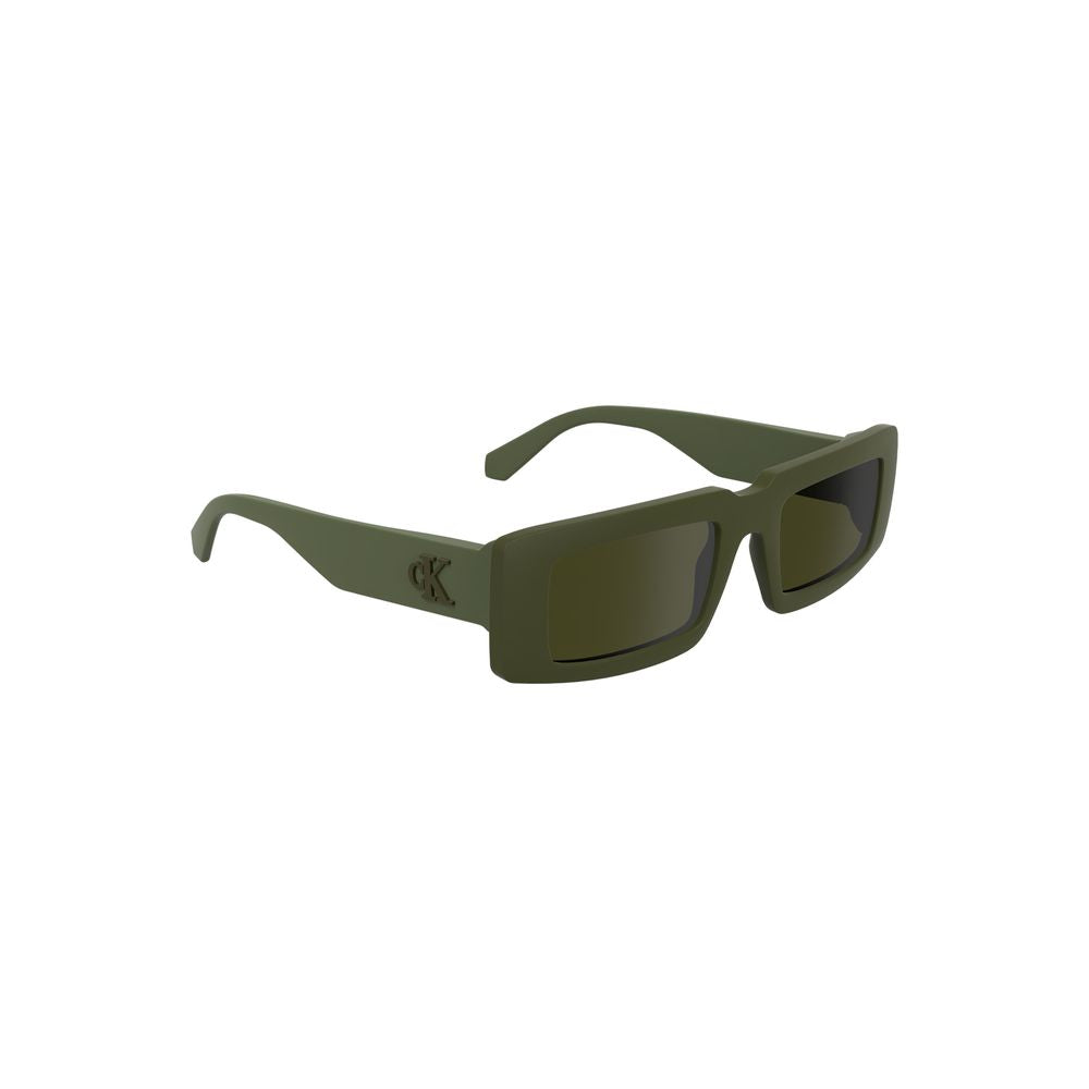 Calvin Klein Green Bio-Based Fabric Women Sunglasses Calvin Klein