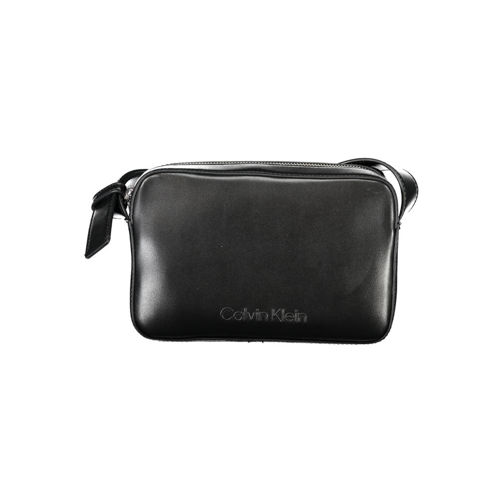 Calvin Klein Black Polyester Women Handbag Calvin Klein