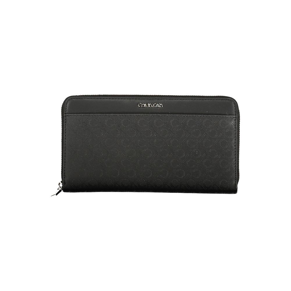 Calvin Klein Black Polyester Women Wallet Calvin Klein