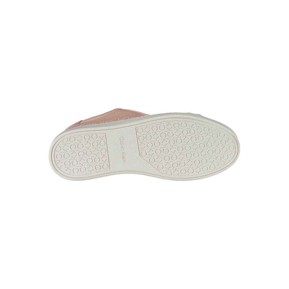 Calvin Klein Pink Polyester Women Sneaker Calvin Klein