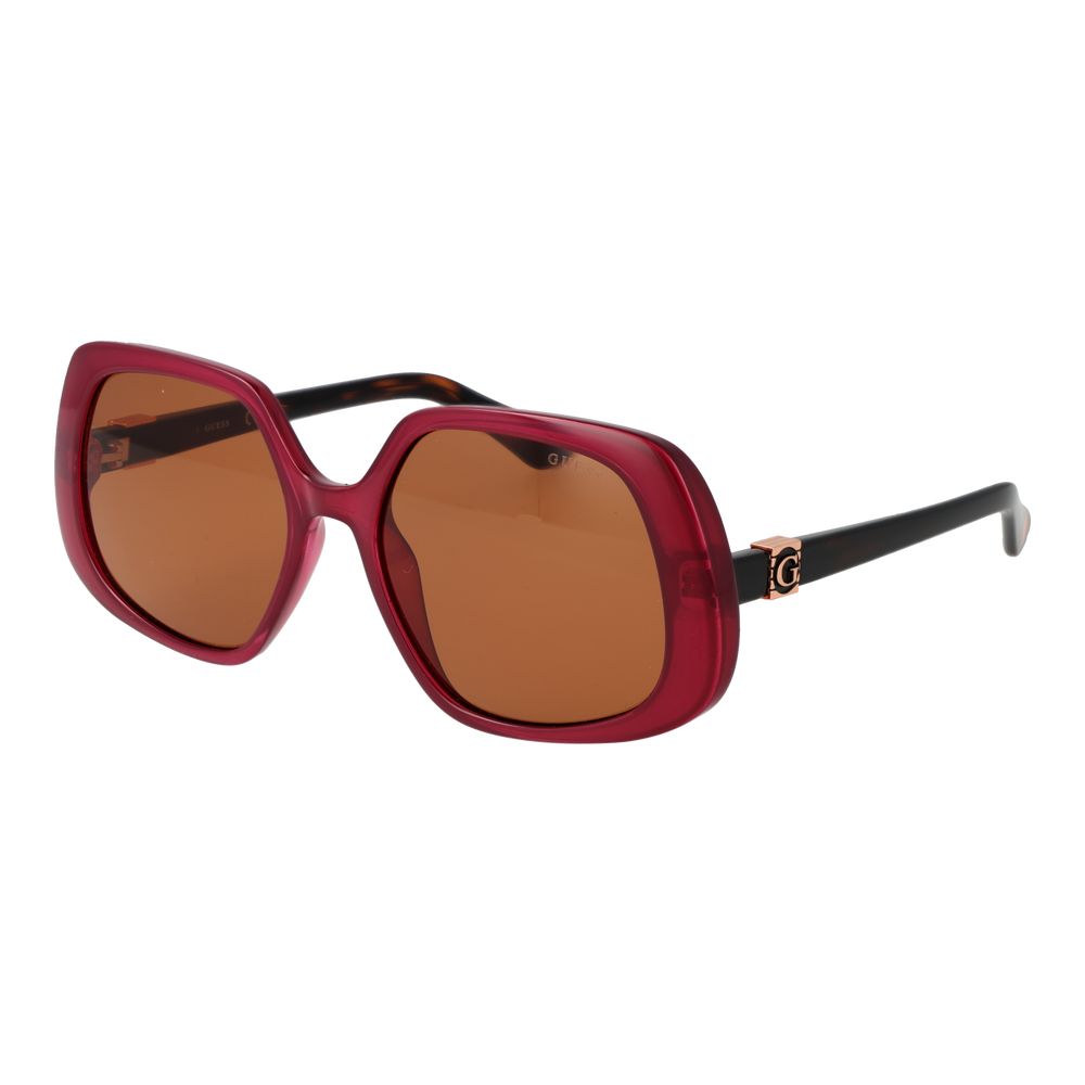 Guess Burgundy Women Sunglass Guess