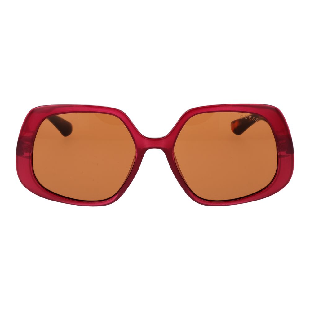 Guess Burgundy Women Sunglass Guess