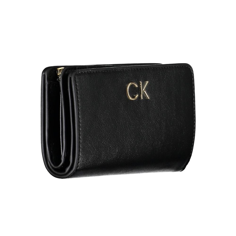 Calvin Klein Black Polyethylene Women Wallet Calvin Klein