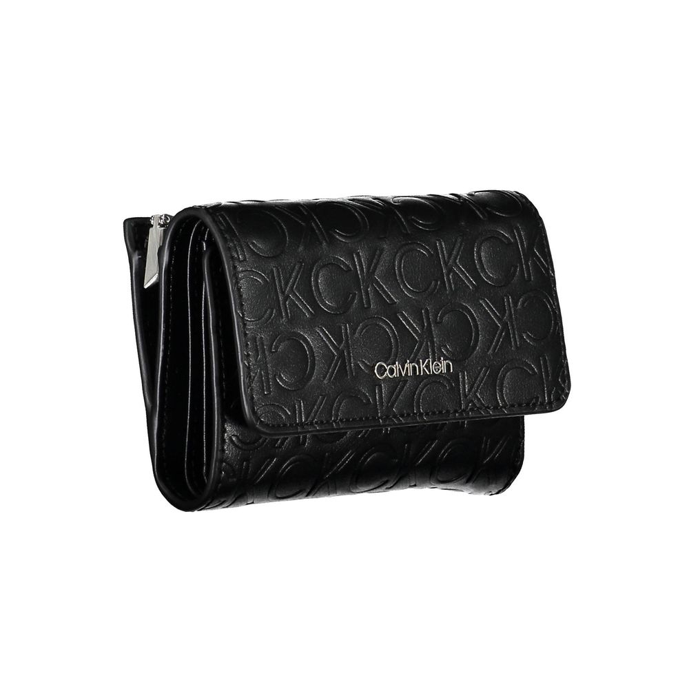 Calvin Klein Black Polyethylene Women Wallet Calvin Klein