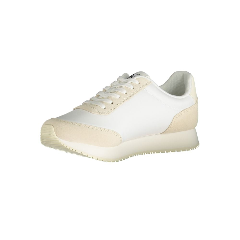 Calvin Klein Beige Polyester Sneaker Calvin Klein