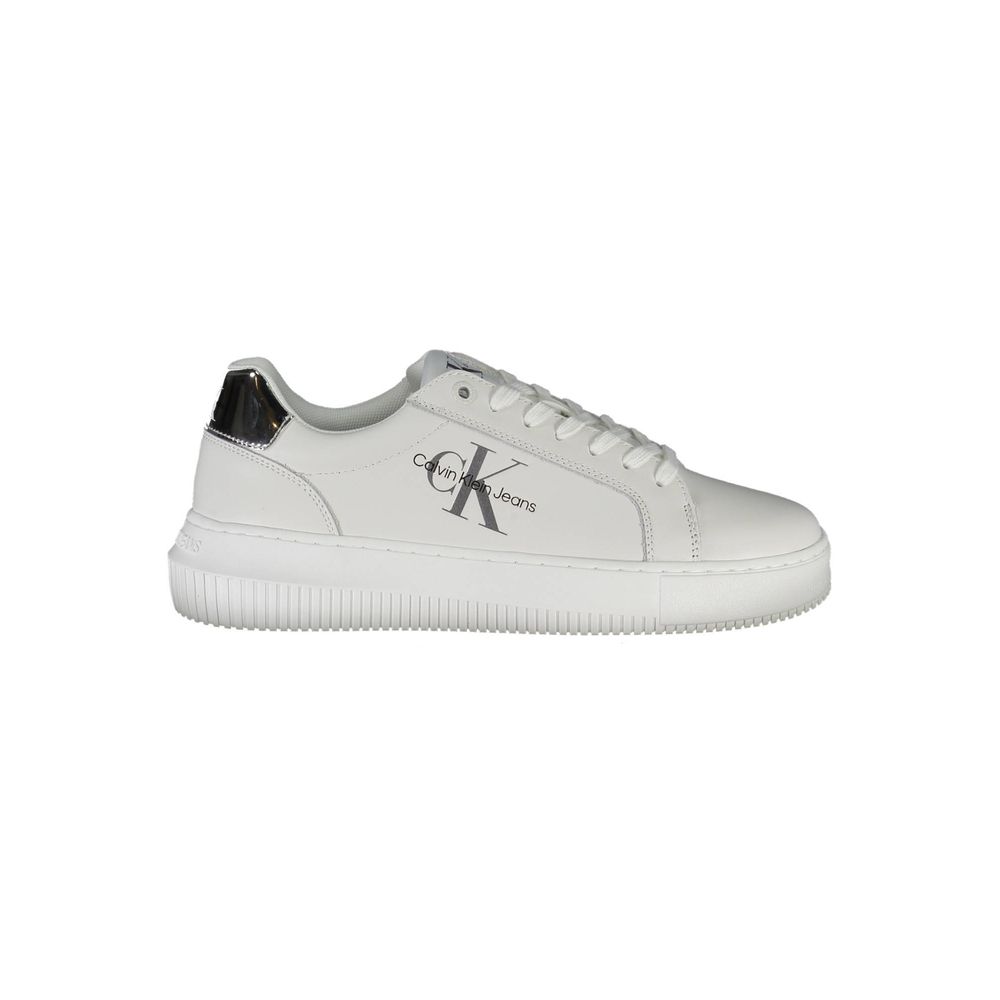 Calvin Klein White Polyester Sneaker Calvin Klein