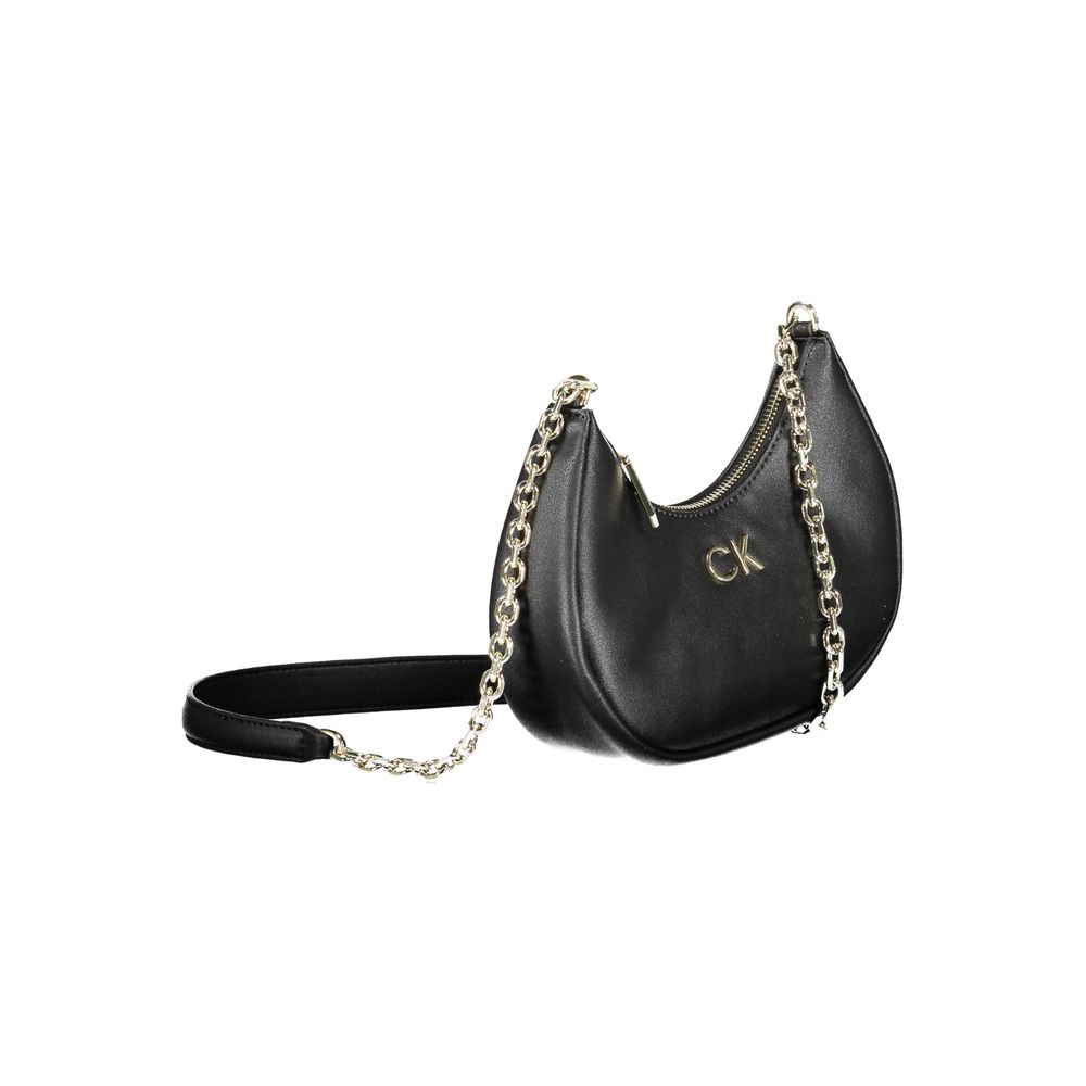 Calvin Klein Black Polyester Women Handbag Calvin Klein